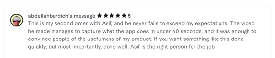 Original review screenshot