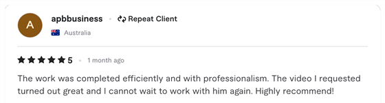 Original review screenshot